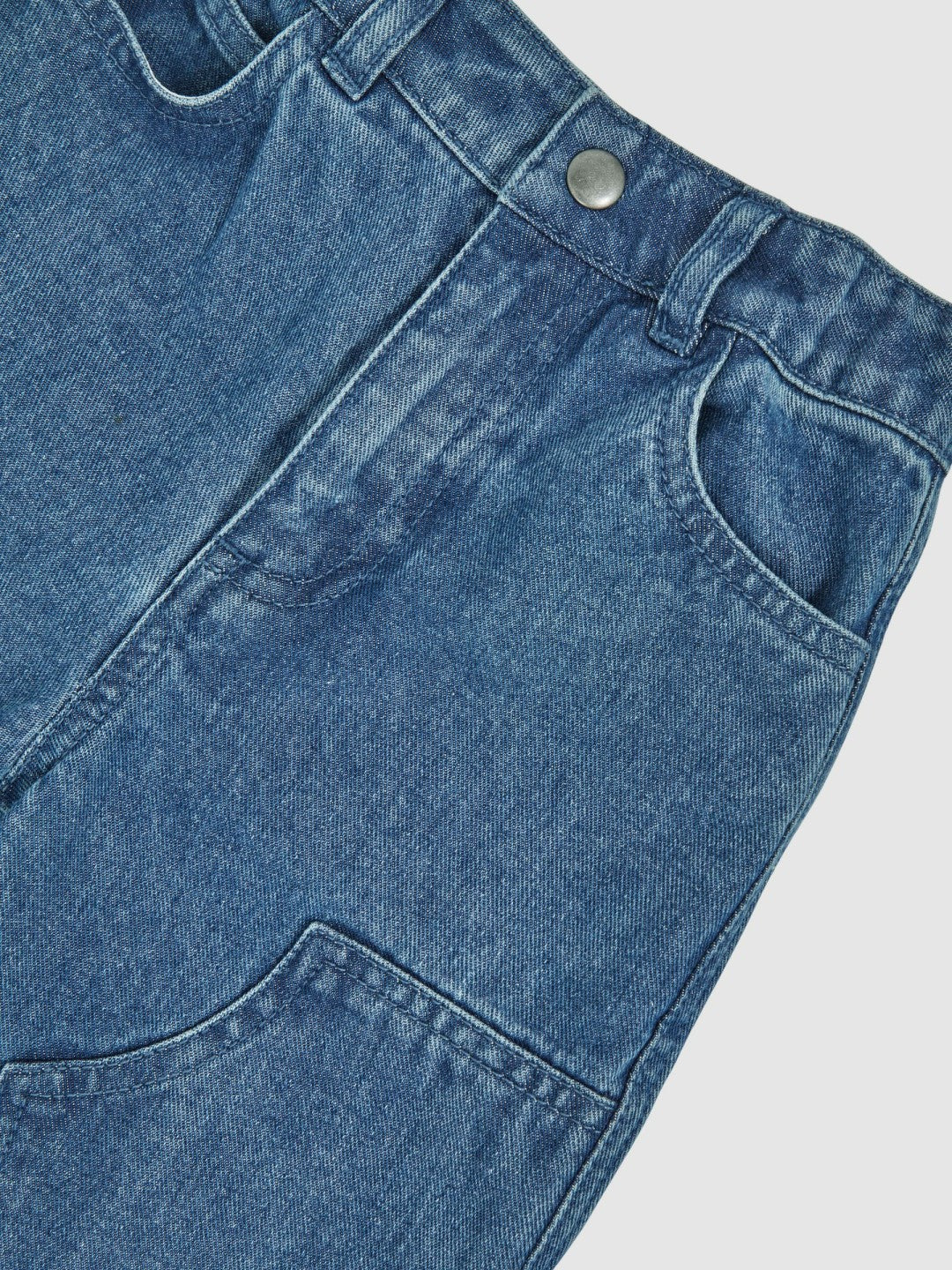 Children & Baby 13-14 yrs Straight-Leg Carpenter Jeans in Mid Blue