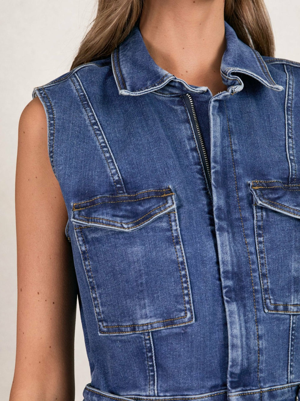 Women Dress in Indigo