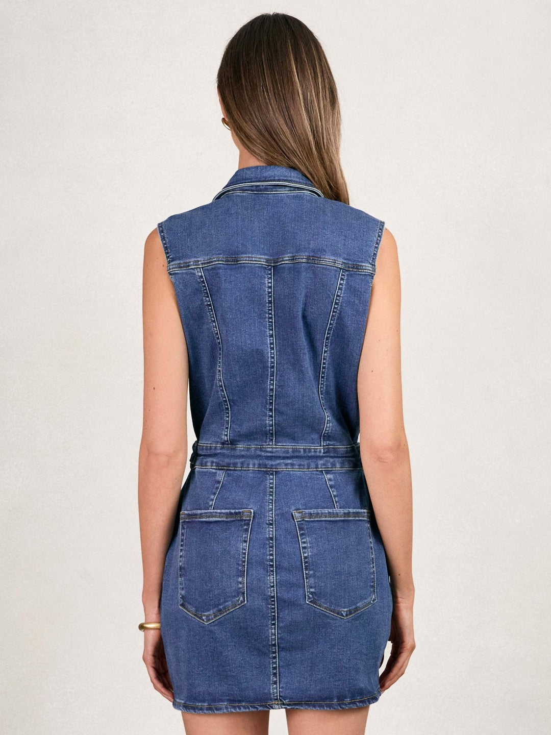 Women Dress in Indigo