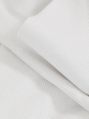 Children & Baby 4-9 yrs Cotton Ruched Long-Sleeve T-Shirt with Stretch in Ivory