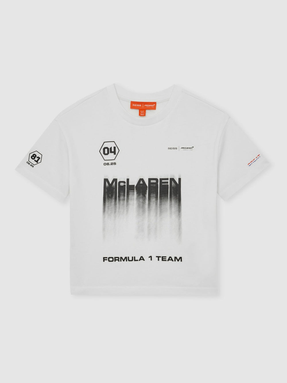 Children & Baby 9-13 yrs McLaren F1 Team British GP T-Shirt Unisex Fit in White