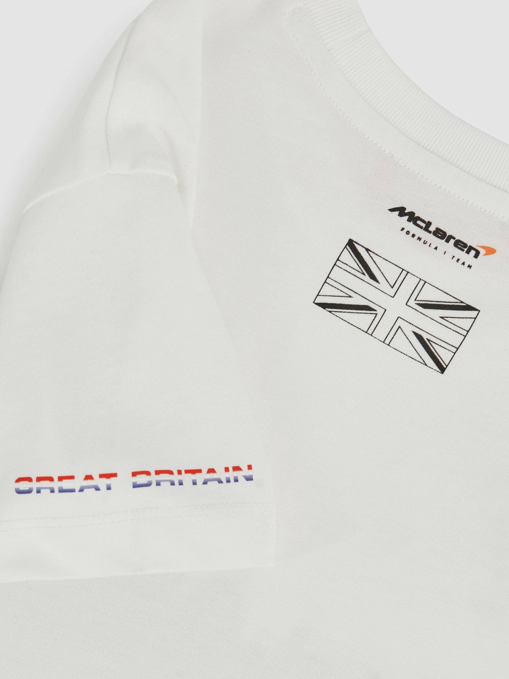Children & Baby 9-13 yrs McLaren F1 Team British GP T-Shirt Unisex Fit in White