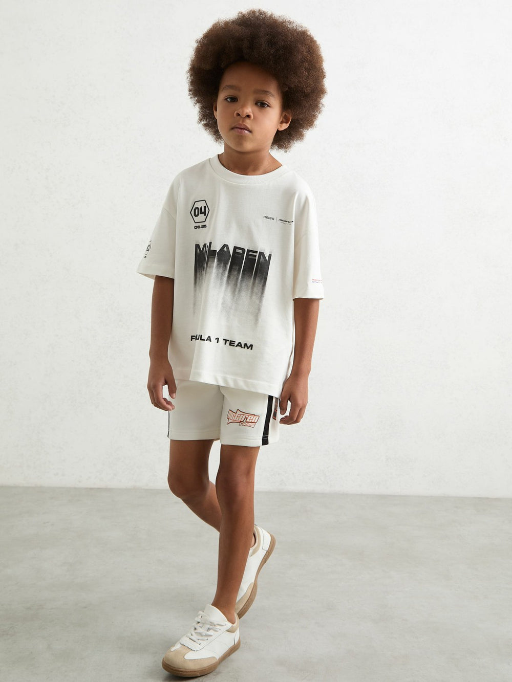 Children & Baby 3-9 yrs McLaren F1 Team British GP T-Shirt Unisex Fit in White