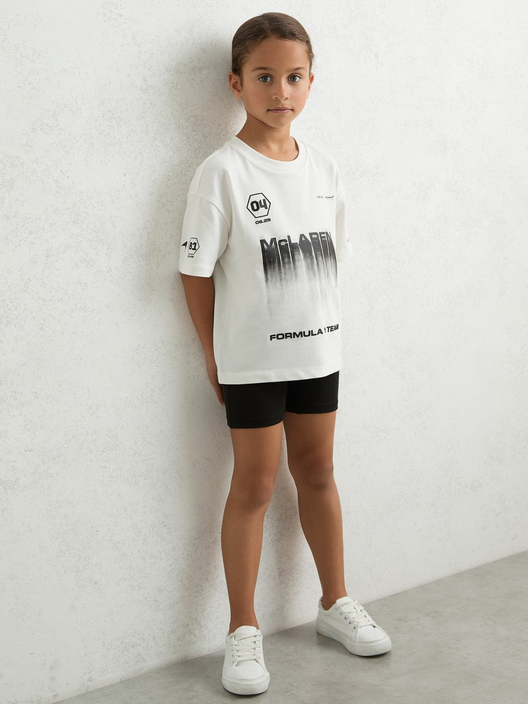Children & Baby 3-9 yrs McLaren F1 Team British GP T-Shirt Unisex Fit in White