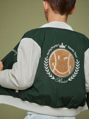 Children & Baby 9-13 yrs SmileyWorld Bomber Jacket in Dark Green