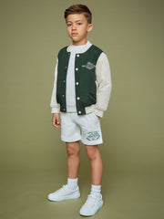 Children & Baby 9-13 yrs SmileyWorld Bomber Jacket in Dark Green