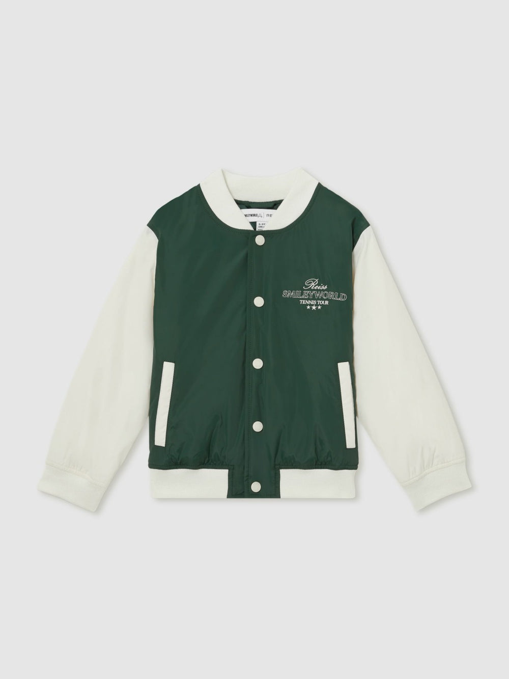 Children & Baby 13-14 yrs SmileyWorld Bomber Jacket in Dark Green