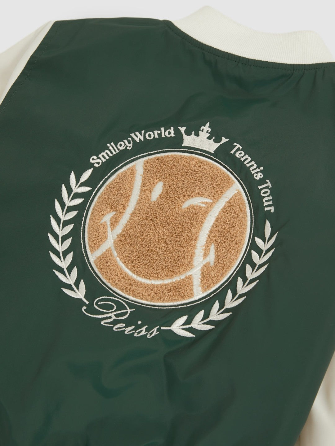 Children & Baby 13-14 yrs SmileyWorld Bomber Jacket in Dark Green