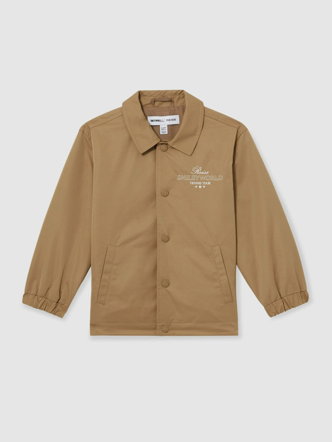 Children & Baby 13-14 yrs SmileyWorld Harrington Jacket in Stone