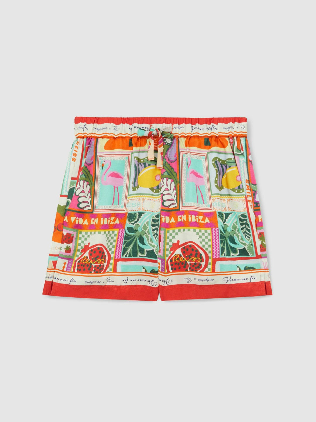 Children & Baby 13-14 yrs SmileyWorld Motif-Print Shorts in Multi