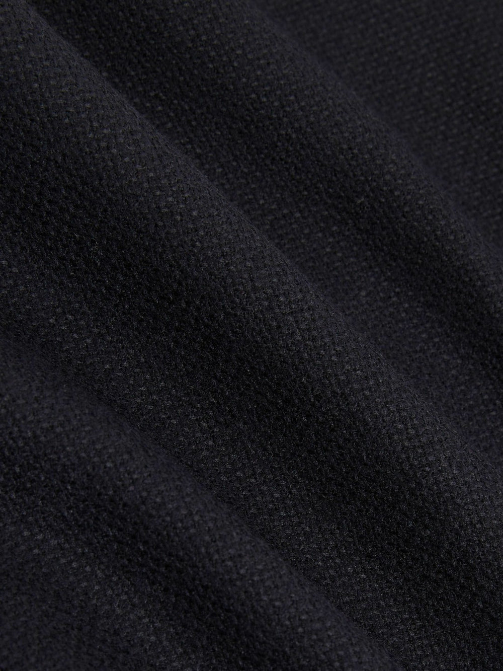 Men Wool-Blend Single-Breasted Blazer Slim-Fit in Navy