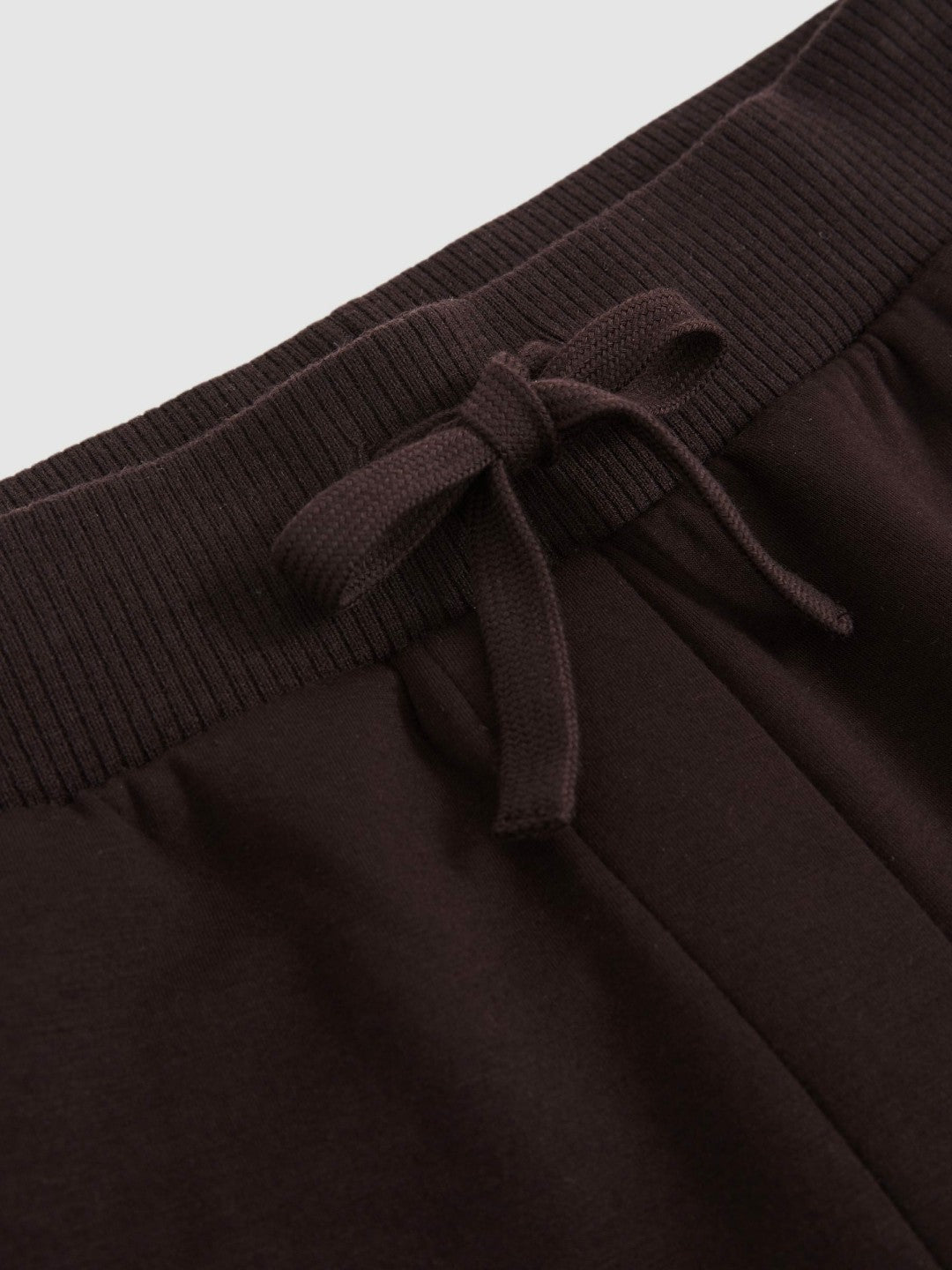 Women Wide-Leg Interlock Drawstring Joggers in Plum