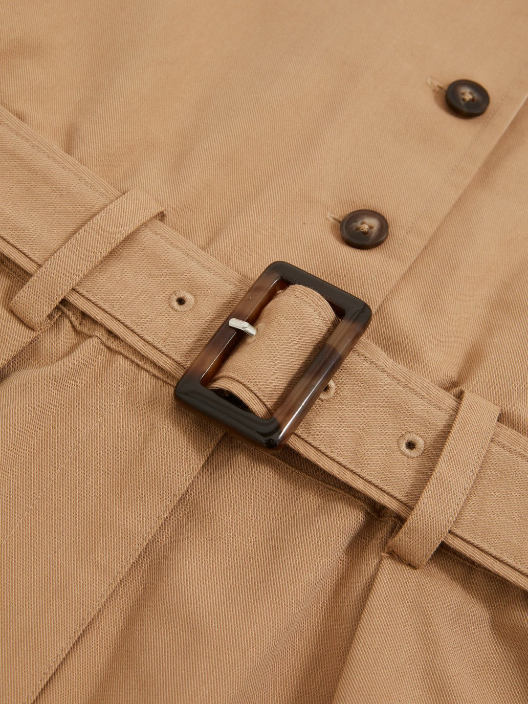 Children & Baby 9-13 yrs Cotton-Lyocell Utility Playsuit in Camel