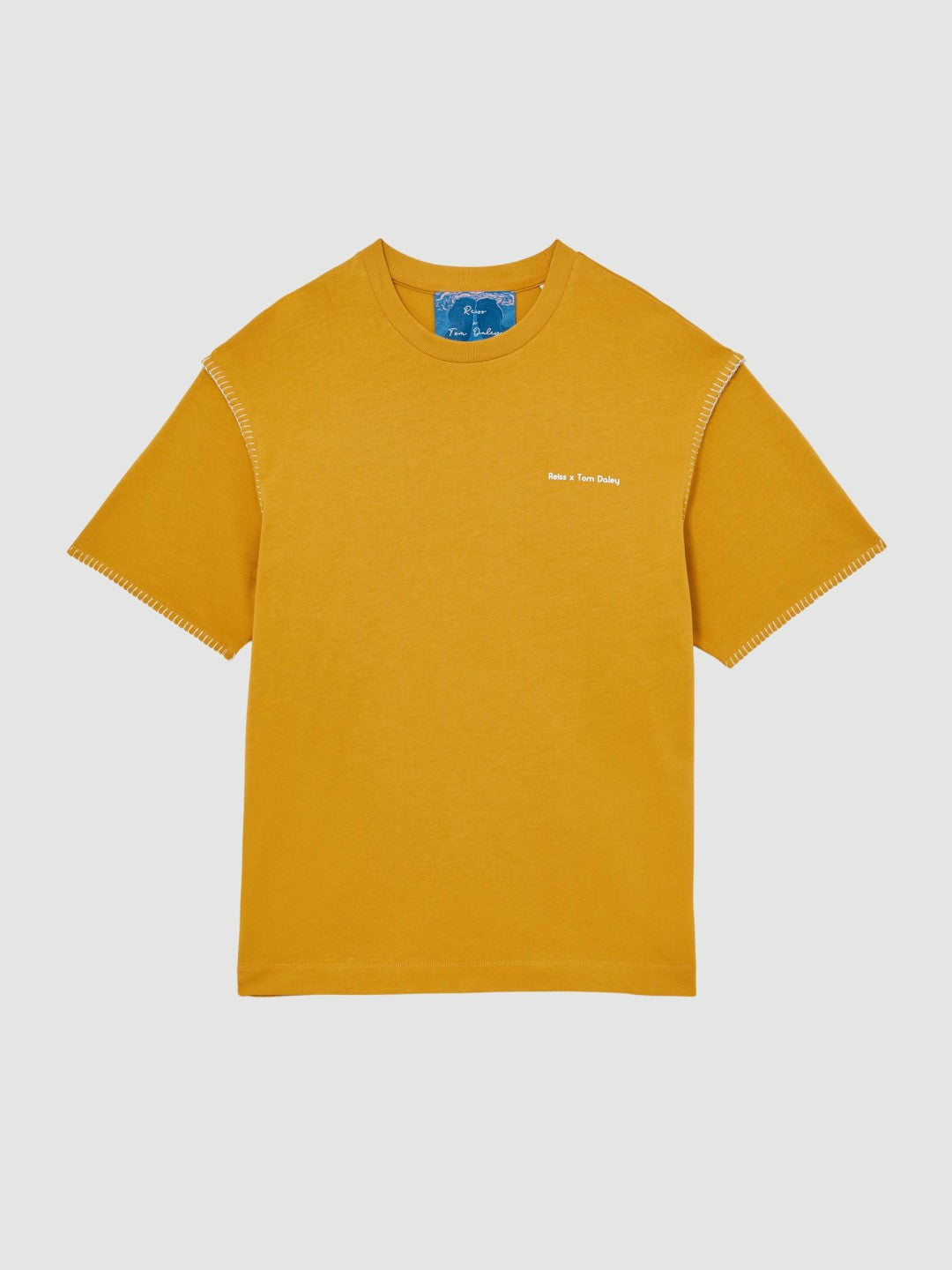 Men | Tom Daley Graphic-Print T-Shirt in Yellow