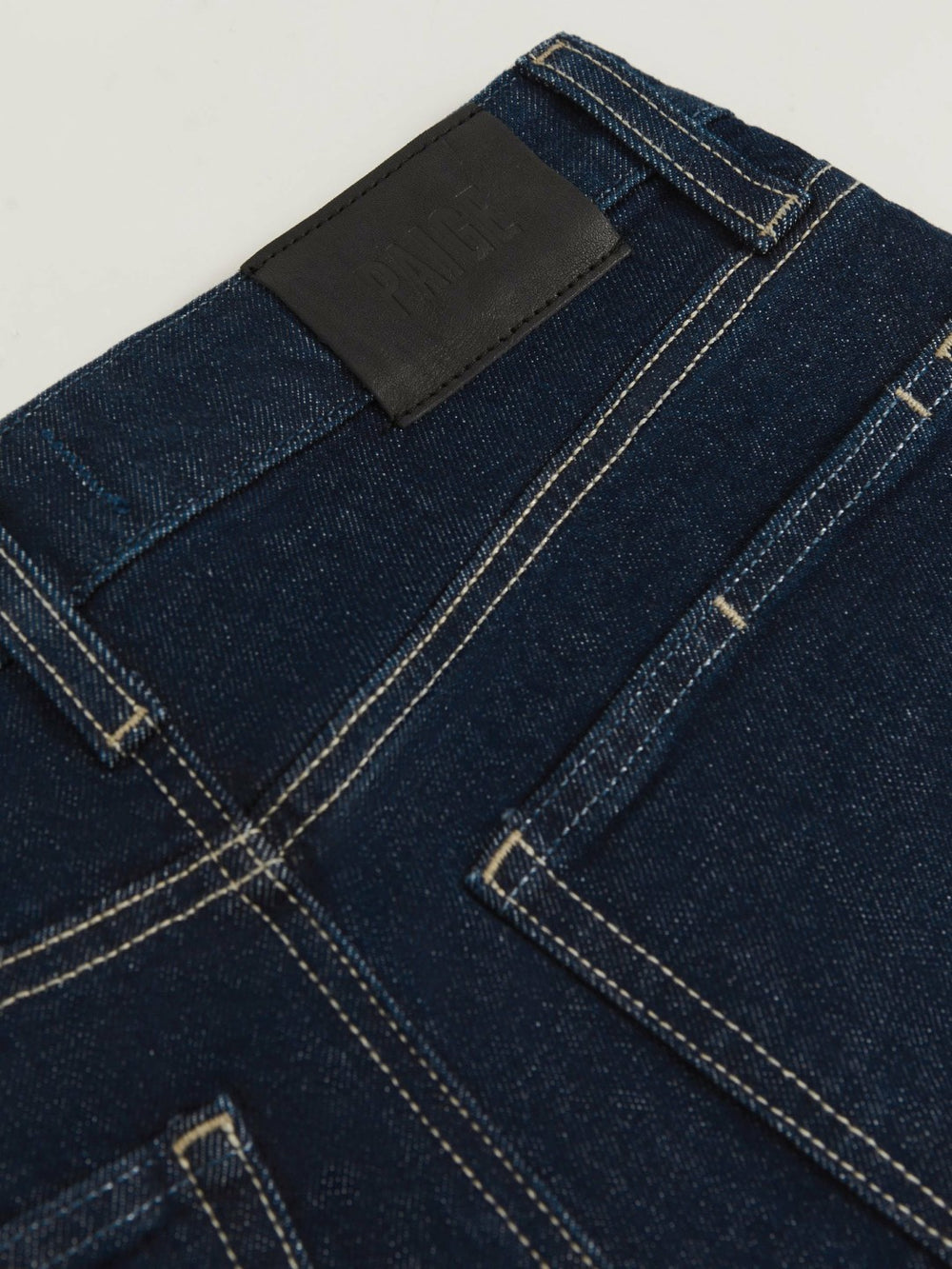 Women Paige Denim Bermuda Shorts in Navy