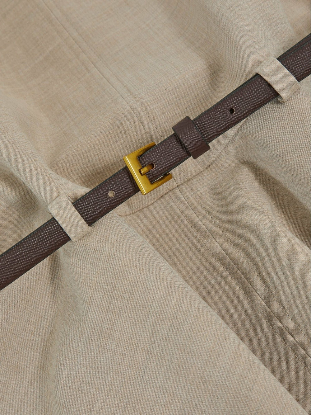 Children & Baby 9-13 yrs Drop Waist Belted Sleeveless Dress in Neutral
