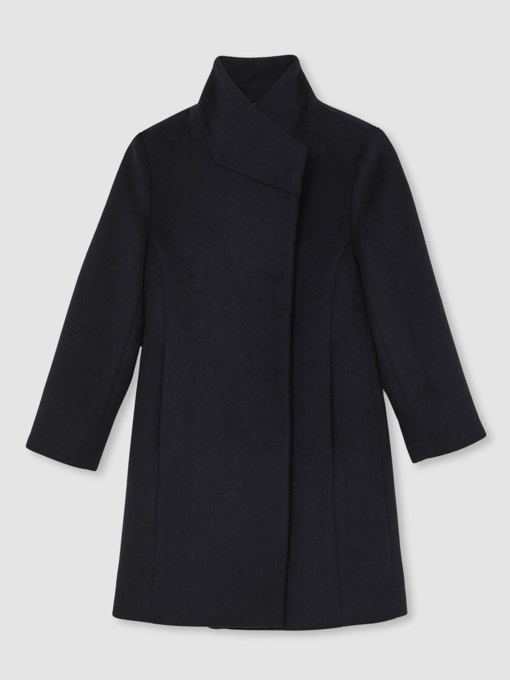 Children & Baby 3-9 yrs Wool-Blend Funnel-Neck Coat in Navy