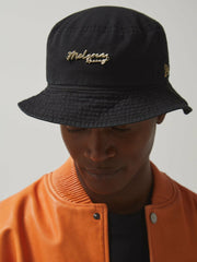 Men Unisex Fit McLaren Racing Cotton Bucket Hat in Black