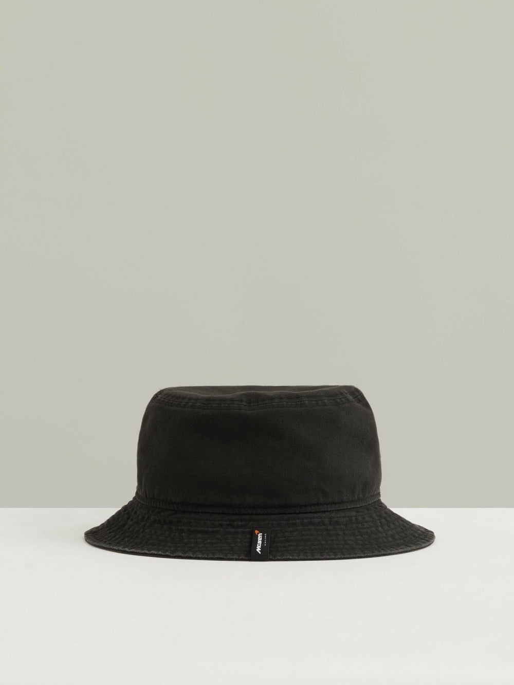Men Unisex Fit McLaren Racing Cotton Bucket Hat in Black