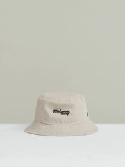 Men Unisex Fit McLaren Racing Cotton Bucket Hat in Stone