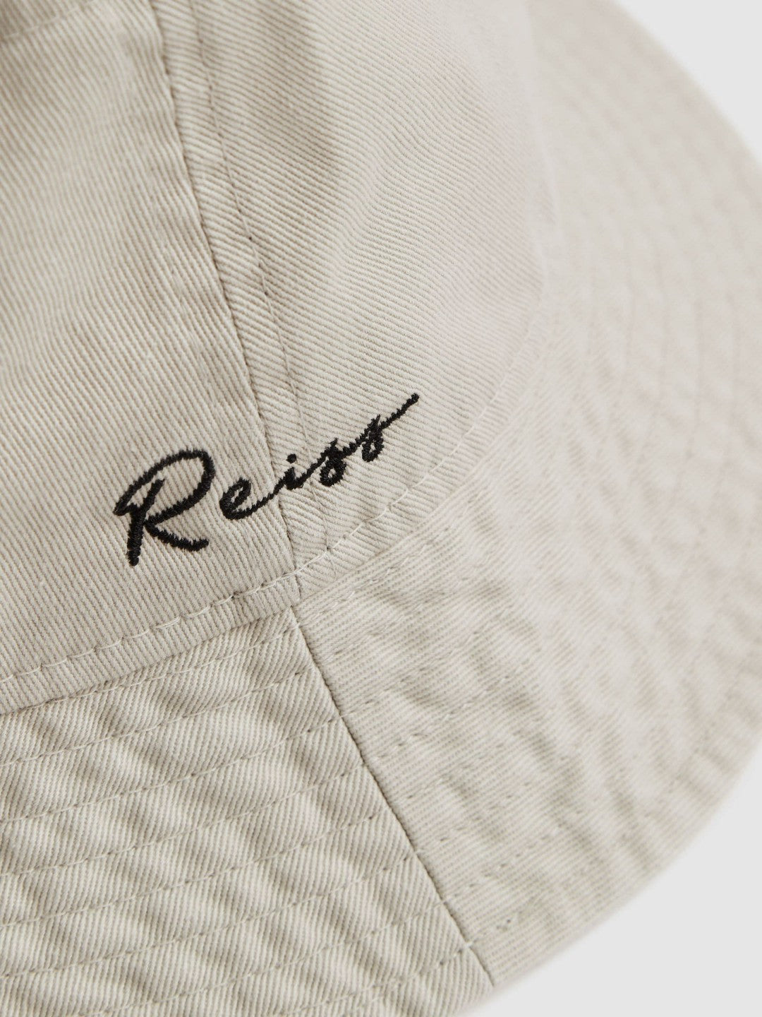 Men Unisex Fit McLaren Racing Cotton Bucket Hat in Stone
