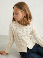 Children & Baby Cardigan in Ivory