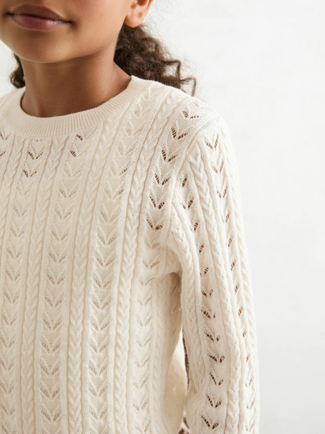 Children & Baby Jumper in Ivory
