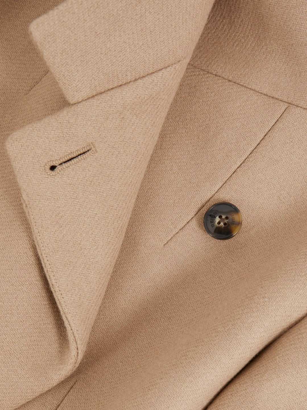 Women Petite Coat in Camel