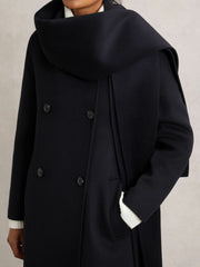 Women Coat in Navy