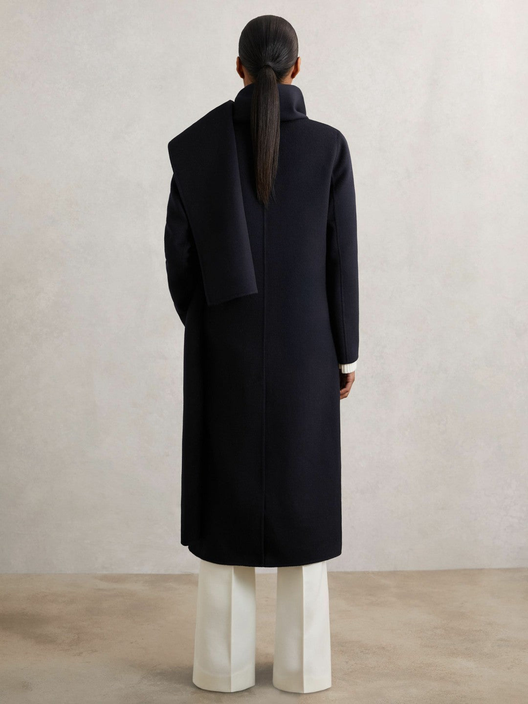 Women Coat in Navy