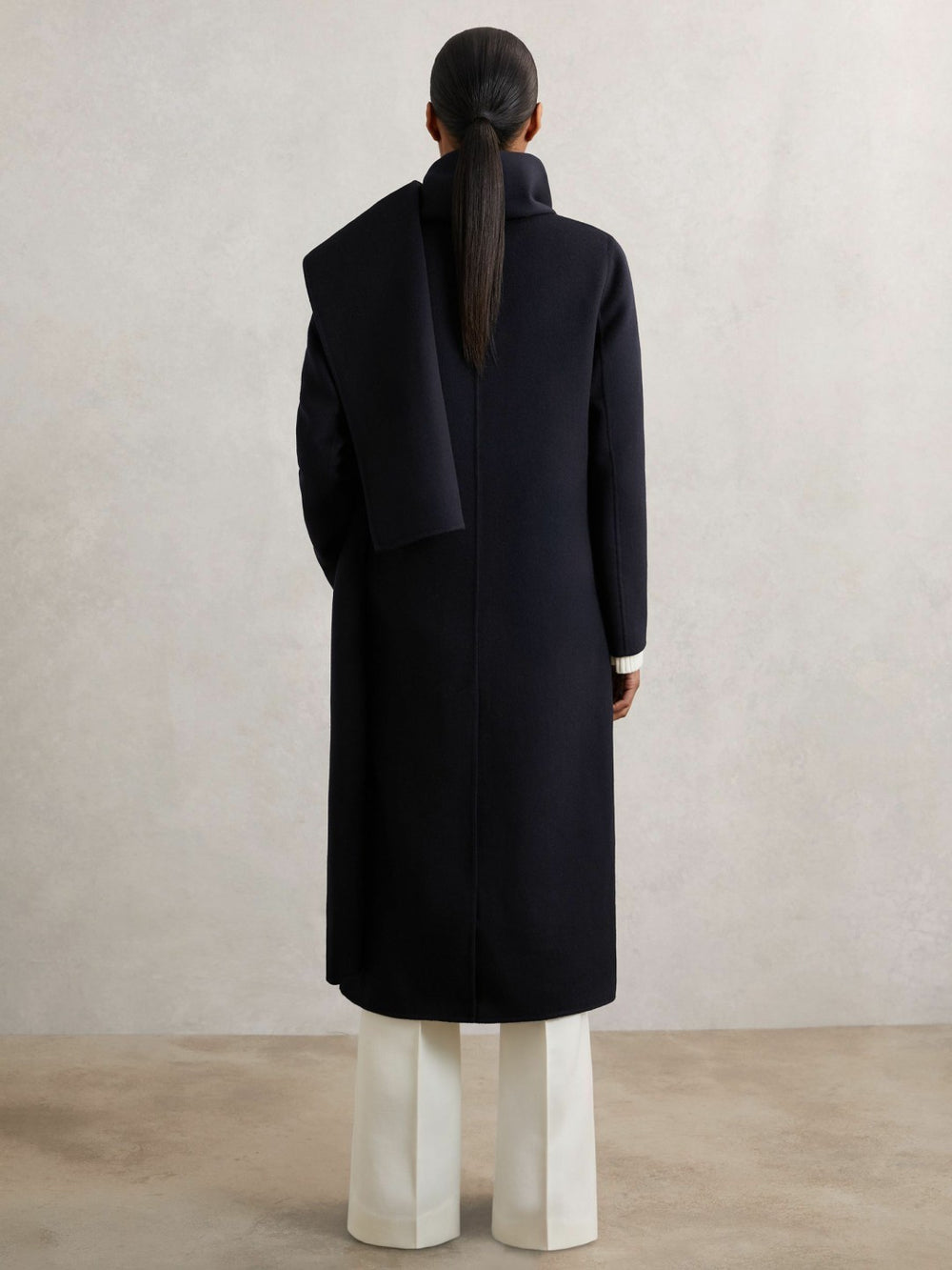 Women Coat in Navy