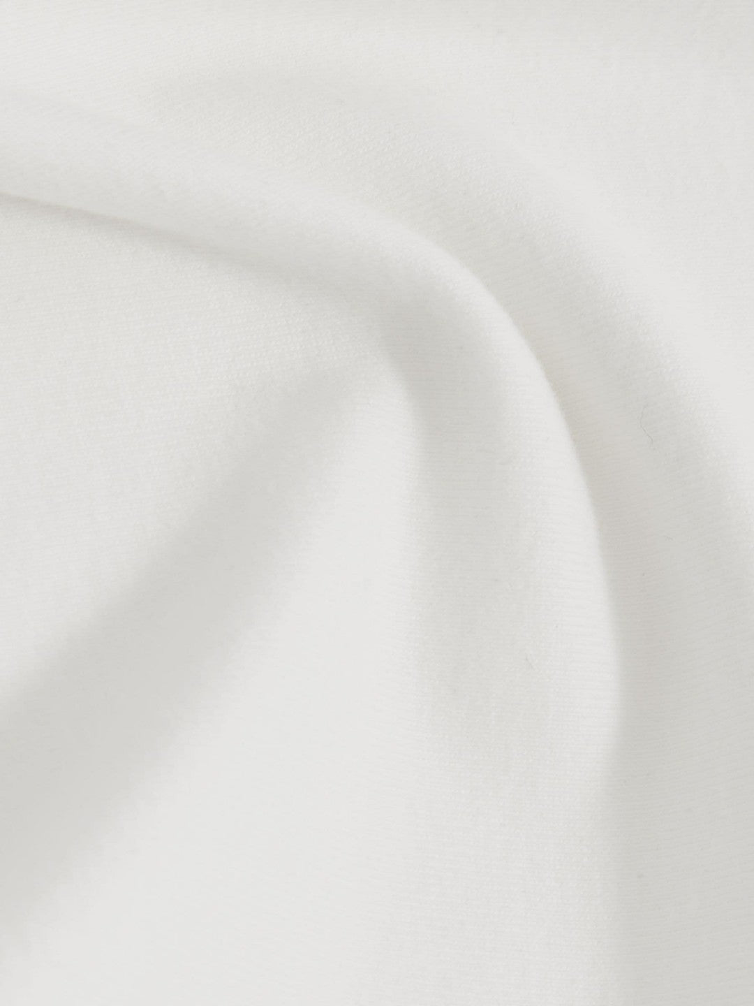 Women Stretch Cotton V-Neck T-Shirt in White