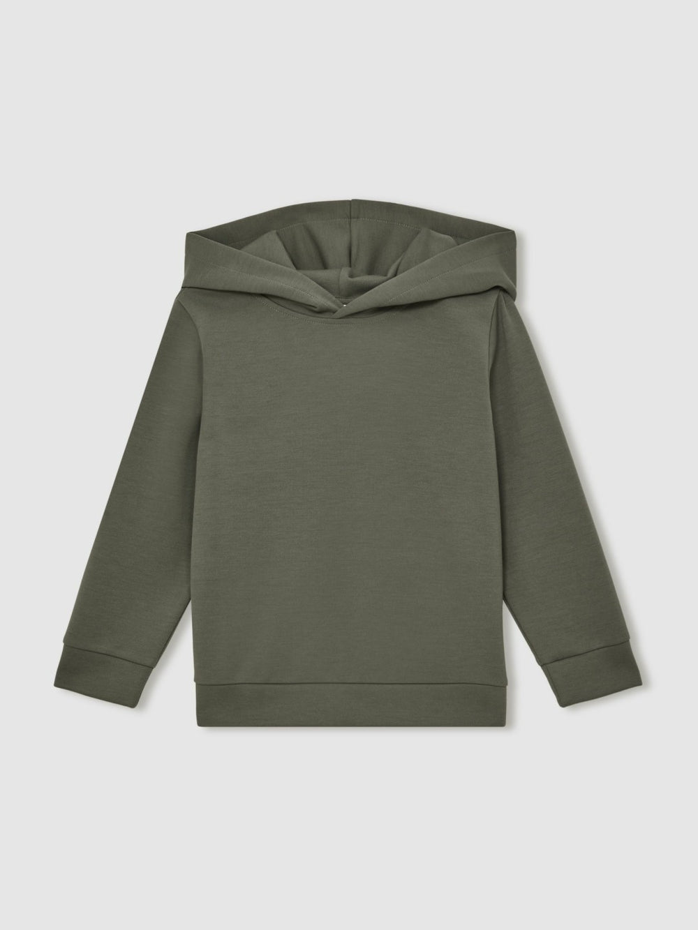 Children & Baby 9-13 yrs Interlock Jersey Hoodie in Dark Sage