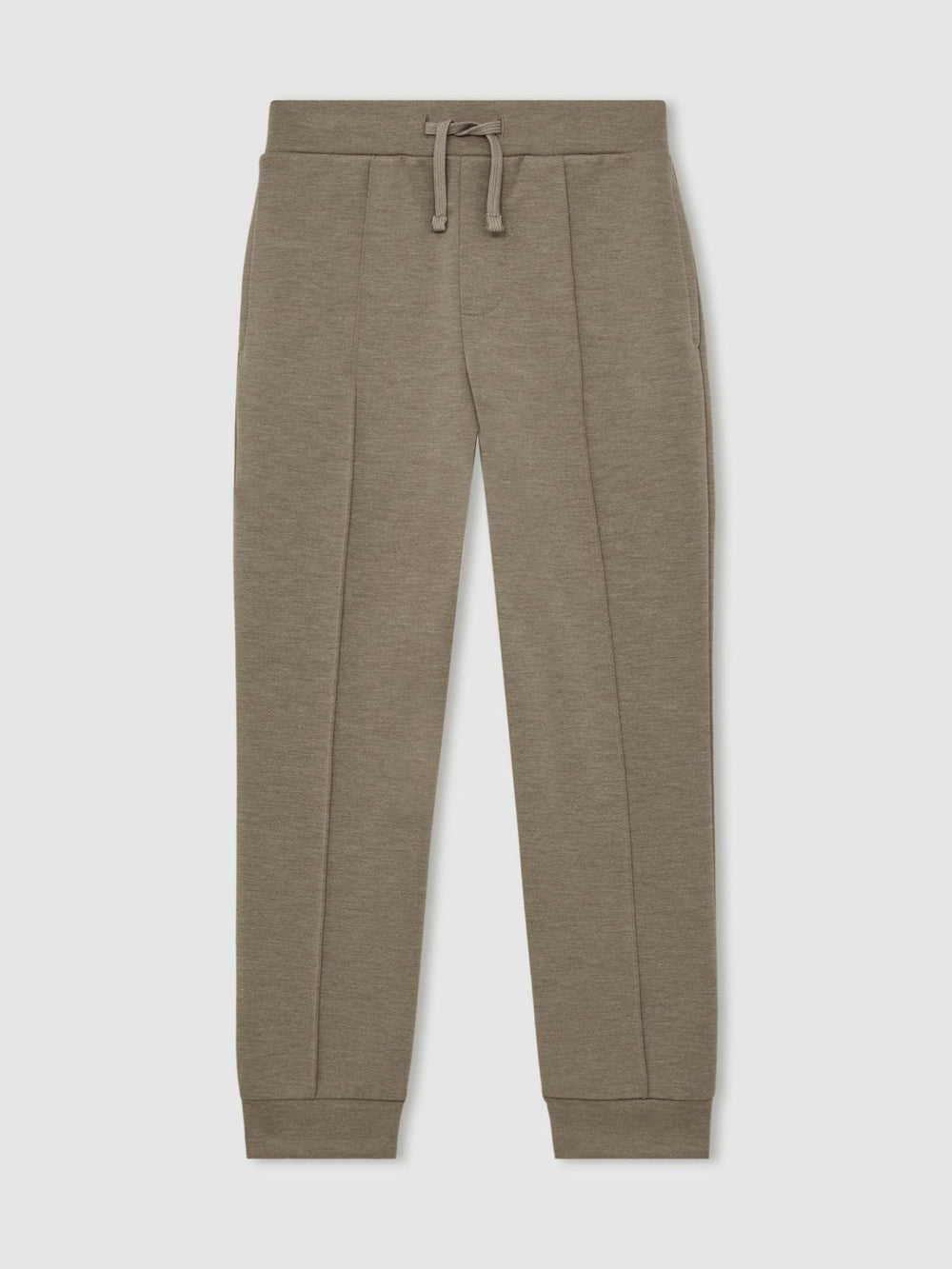 Children & Baby 13-14 yrs Interlock Drawstring Joggers in Taupe Brown