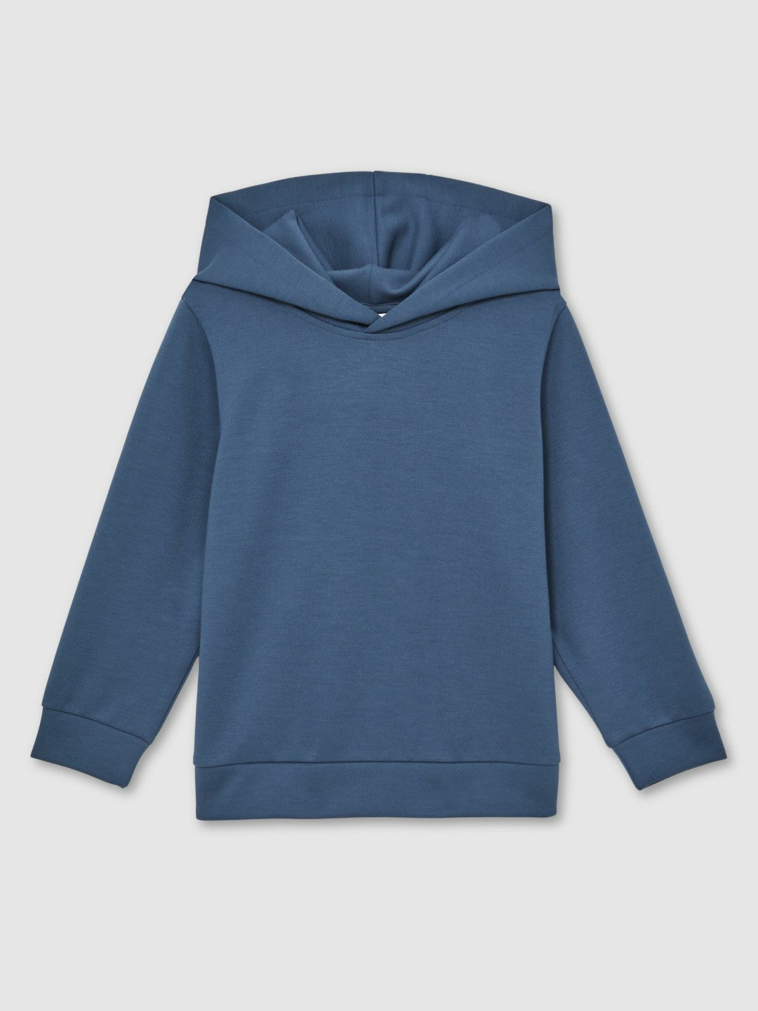 Children & Baby Interlock Jersey Hoodie in Ocean Blue