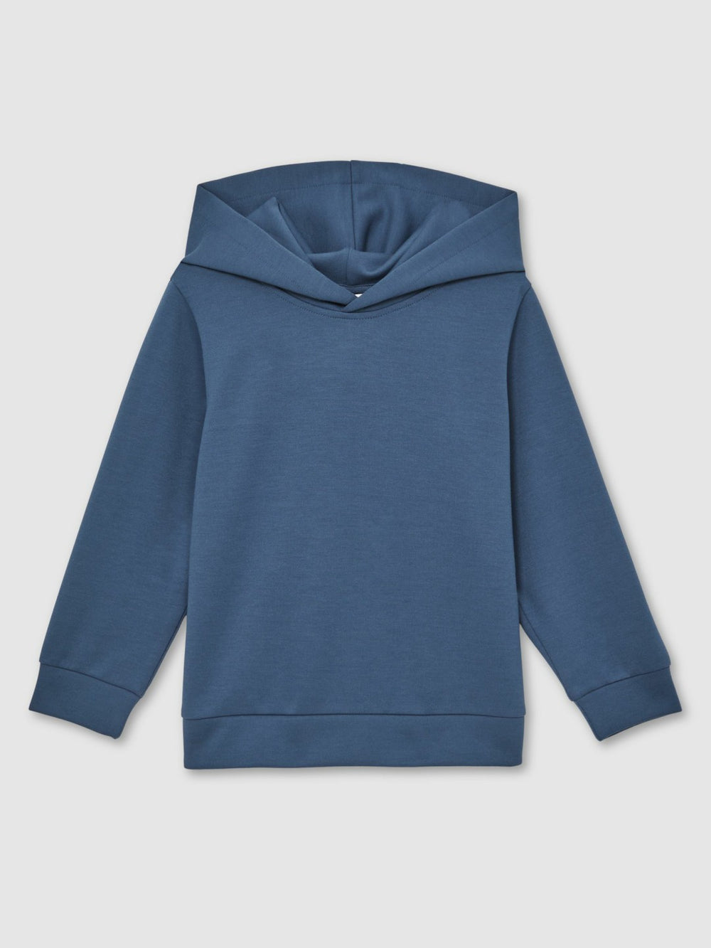 Children & Baby Interlock Jersey Hoodie in Ocean Blue