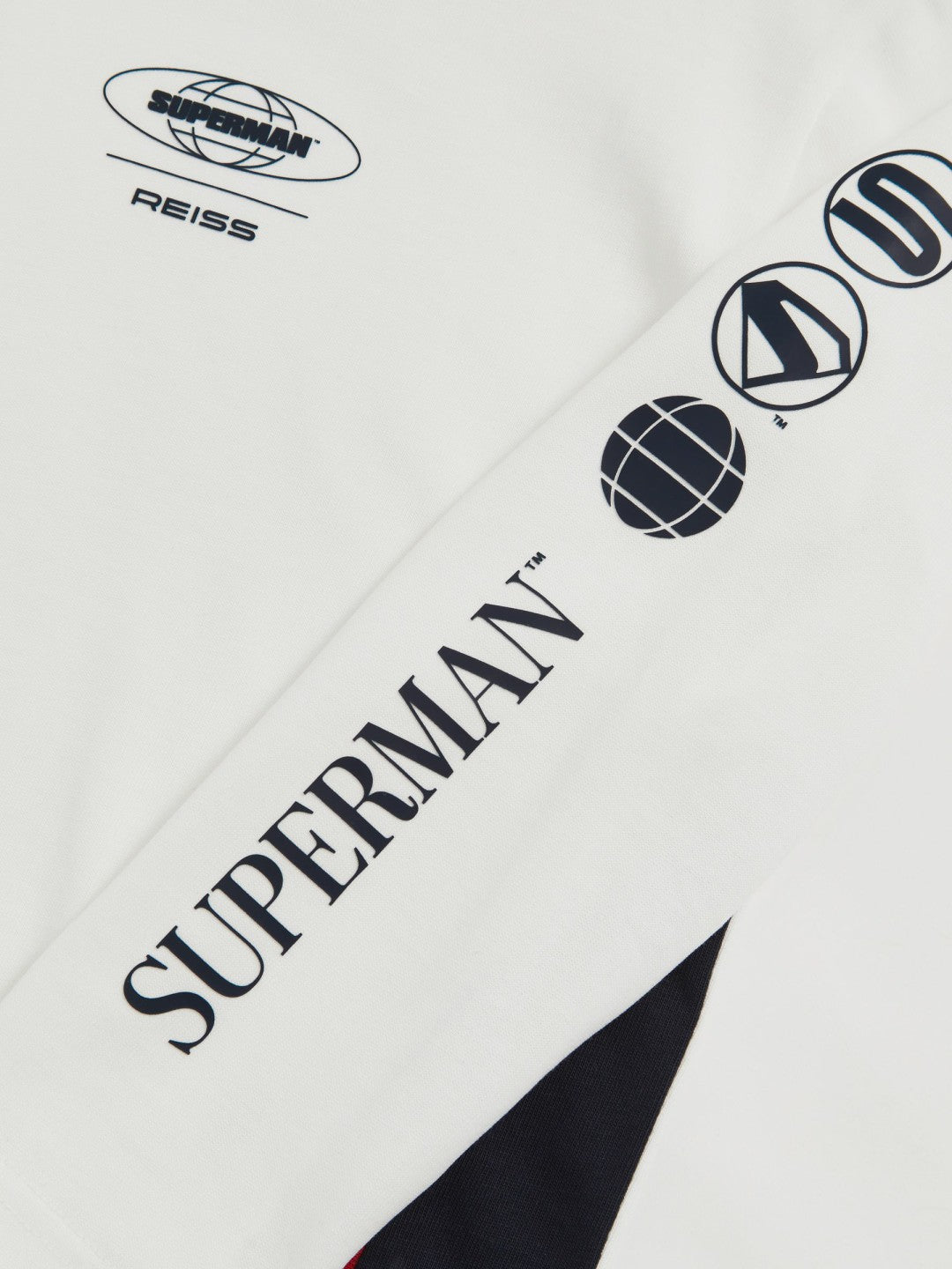 Children & Baby 13-14 yrs Superman Cotton Logo T-Shirt in White
