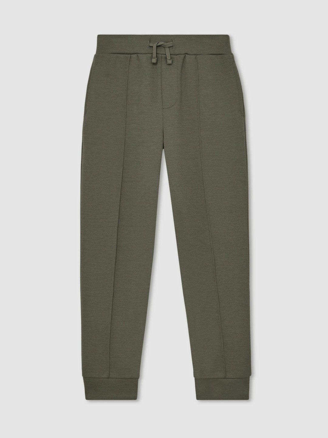 Children & Baby 13-14 yrs Interlock Drawstring Joggers in Dark Sage