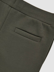 Children & Baby 13-14 yrs Interlock Drawstring Joggers in Dark Sage