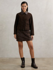 Women Leather Chelsea Boots in Brown
