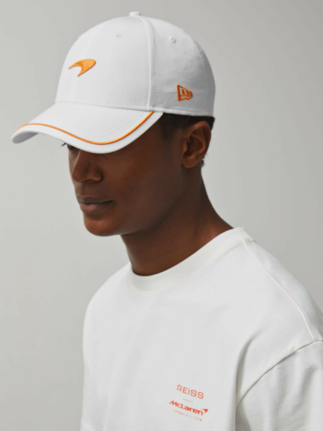 Men McLaren F1 Team Speedmark Logo Cap Unisex Fit in White