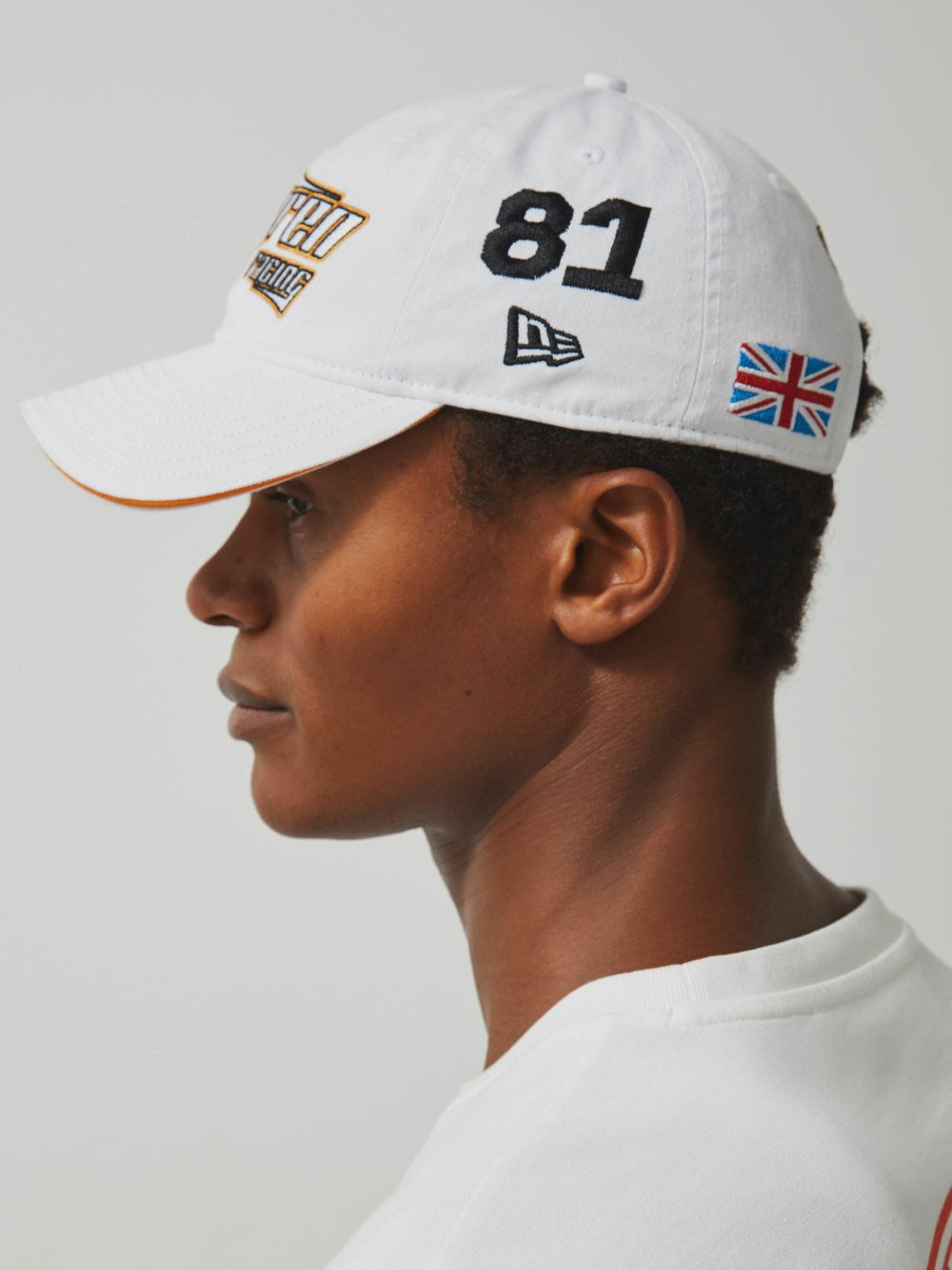 Men McLaren Racing Heritage Cap Unisex Fit in White