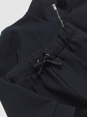Children & Baby 3-9 yrs Interlock Sweatshirt and Trousers Set in Navy Blue