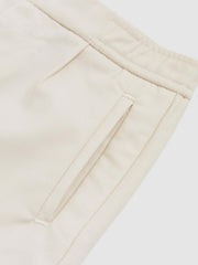 Children & Baby 3-9 yrs Relaxed-Fit Pleated Tapered Trousers in Off White