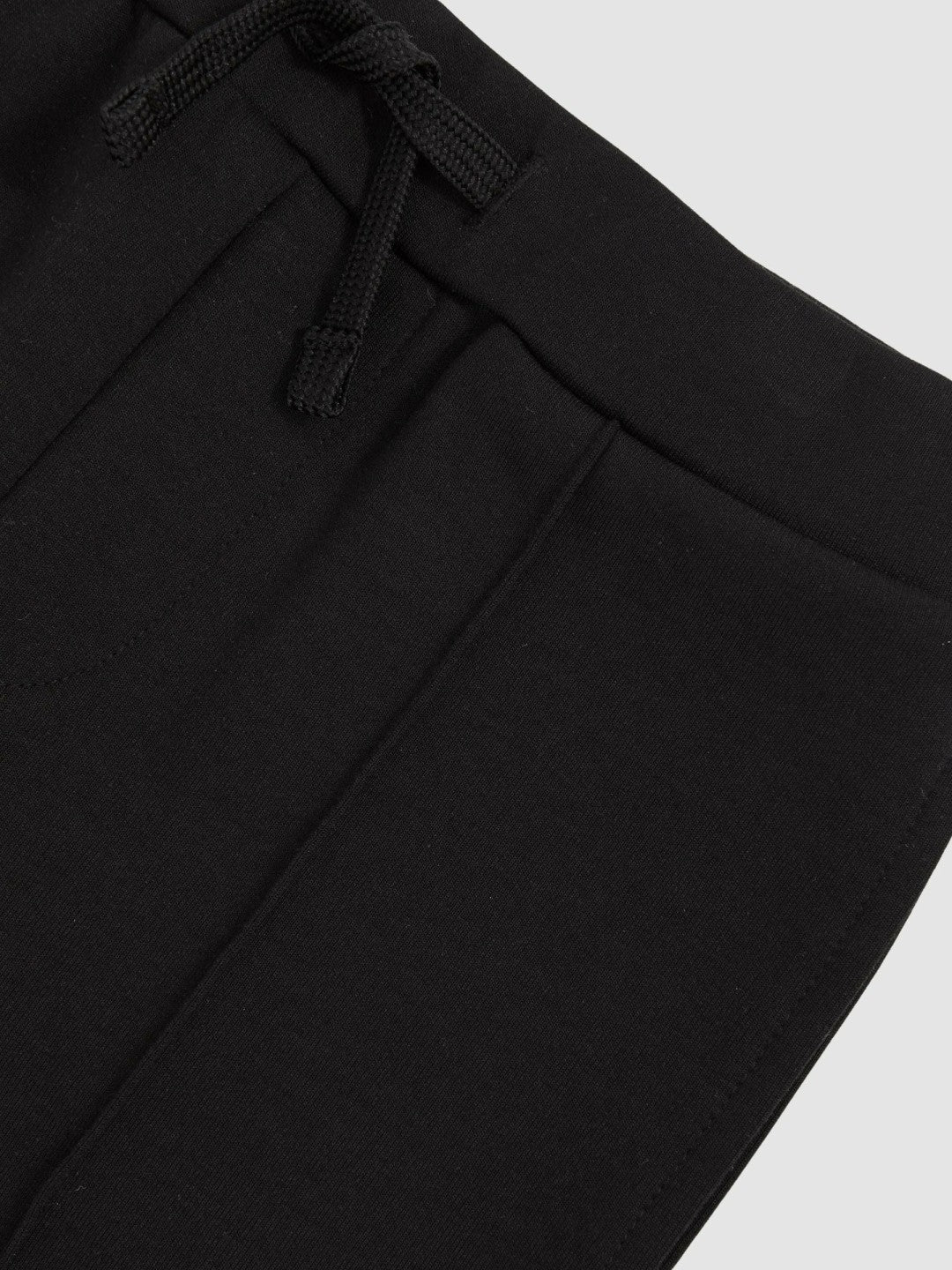 Children & Baby 9-13 yrs Interlock Drawstring Joggers in Black