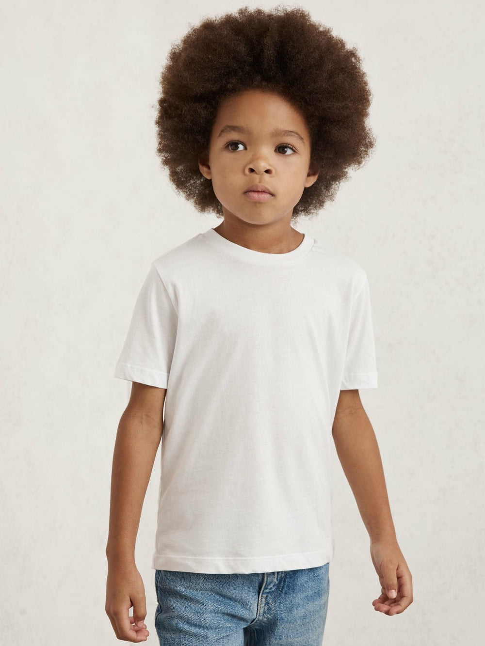 Children & Baby 9-13 yrs Crew Neck T-Shirt in White