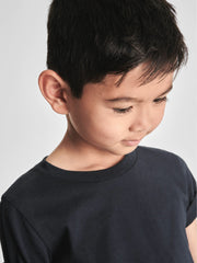 Children & Baby 4-9 yrs Crew Neck T-Shirt in Navy