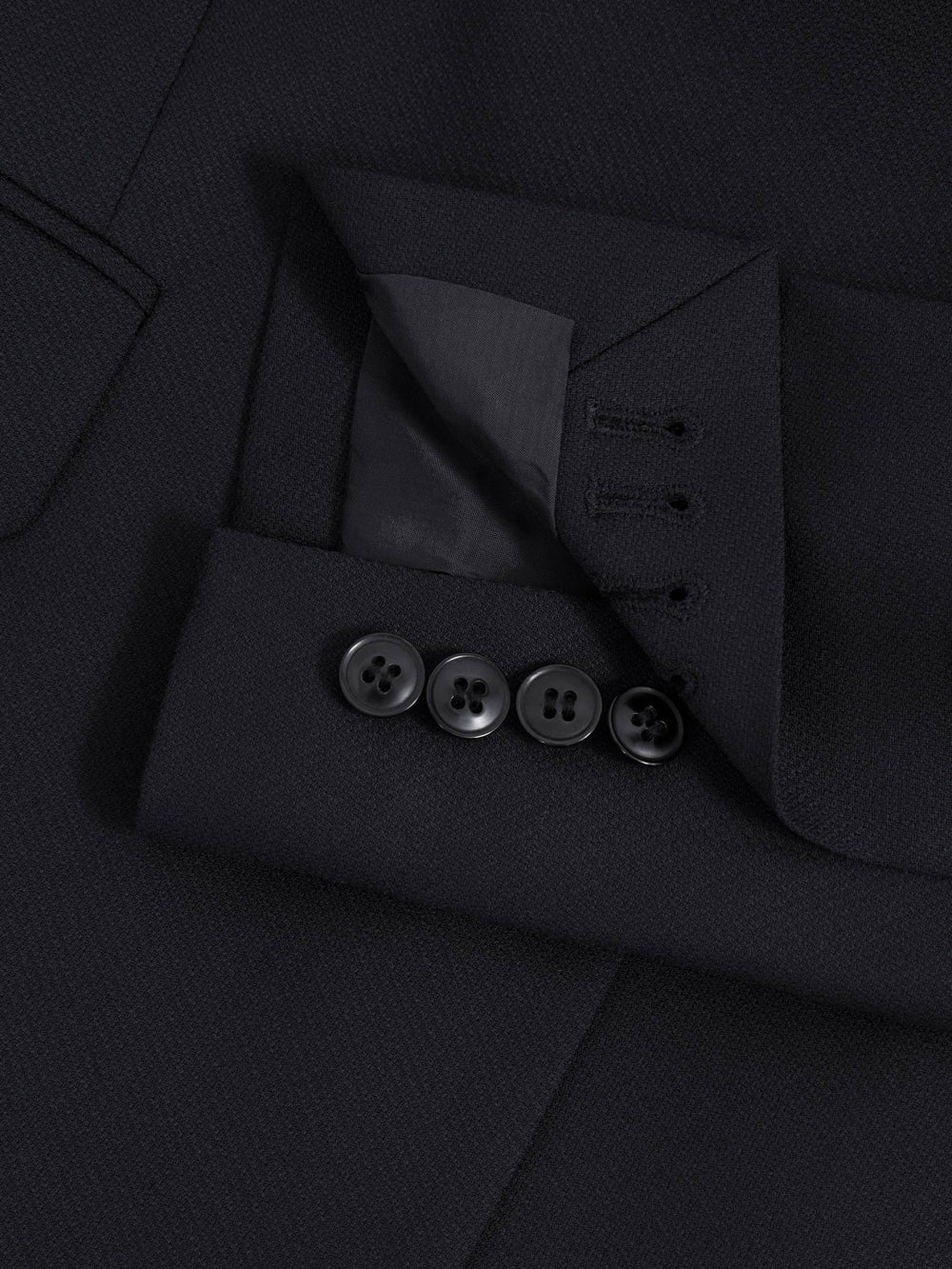 Women Single Breasted Suit Blazer in Navy