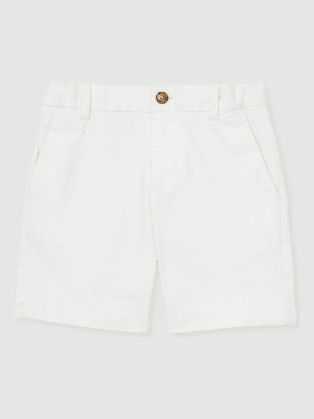 Children & Baby 3-9 yrs Cotton Chino Shorts with Stretch in White