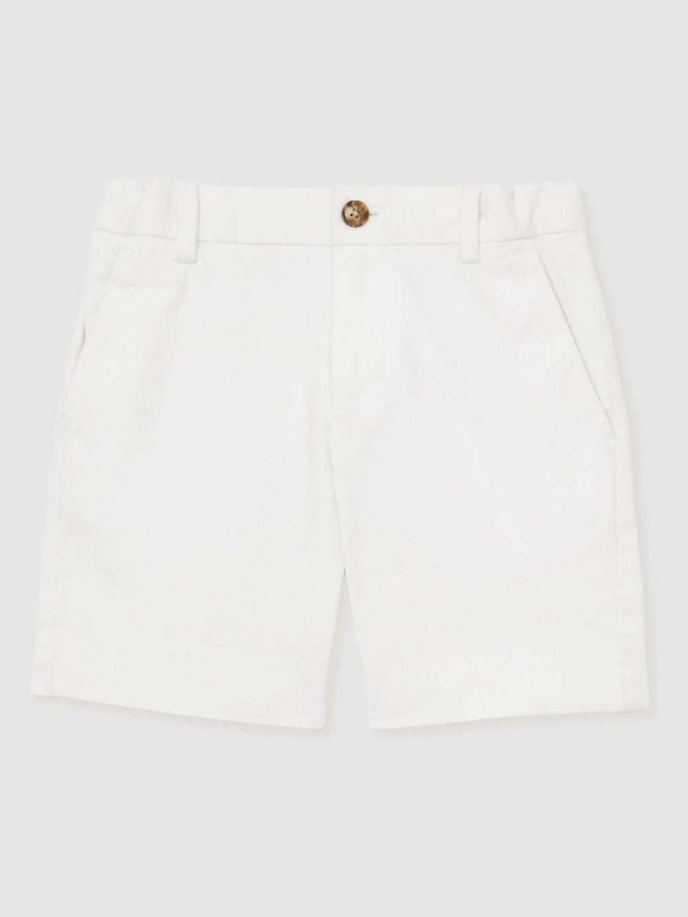Children & Baby 3-9 yrs Cotton Chino Shorts with Stretch in White